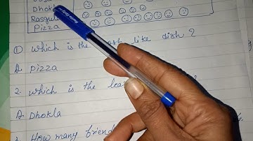 Bhartiyam Public School Class-1st Subject-Maths Data Handling