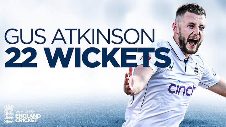 🙌 Fast Bowling Brilliance | All of Gus Atkinson's Wickets In Test Series Debut