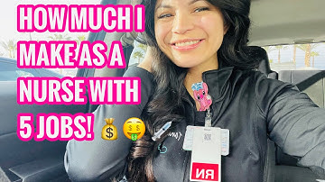 MY 5 STREAMS OF INCOME AS A NEW NURSE | SIDE HUSTLES | PAY TRANSPARENCY