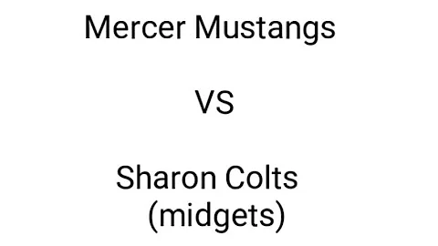 Mercer vs Sharon Colt's midget (2018)