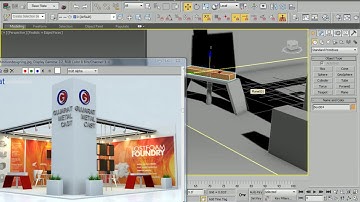 Tutorial on Modeling and  texturing a 3d stall in 3dsmax ( Part 1)
