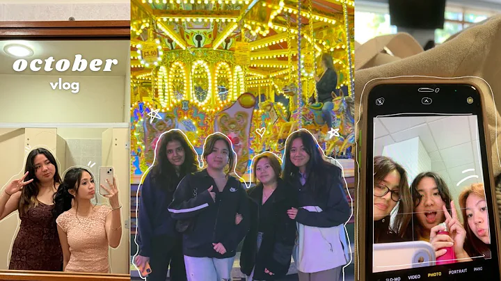 october vlog: funfairs, caravanning, book shopping