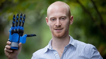 Amazing robotic hand made with 3D printer