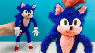 Ёж Соник 2 Игрушка «Sonic the Hedgehog 2» своими руками | Ухтышка