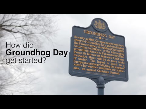 The history of Groundhog Day and Punxsutawney Phil