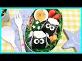 簡単！ひつじのショーン の お弁当 【キャラ弁】How to make Japanese Cute Bento of Shaun the Sheep