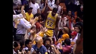 James Worthy's Championship Clinching Triple-Double (36 Points, 16 Rebounds, 10 Assists)