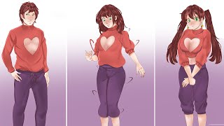 He Tried Girl Clothes And Everything Changed Tg Tf Comic Dub 116