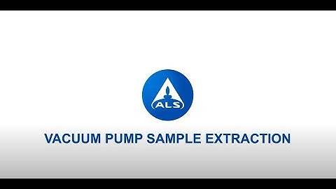 Guidelines for Safe Sample Extraxtion - Vacuum Pump Method