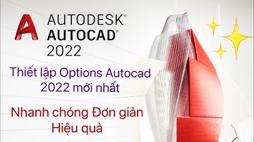 Thiết lập Options Autocad 2022