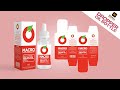 How To Create Box Packaging Design In Adobe Illustrator | Product Box Design | Axis Ingenious