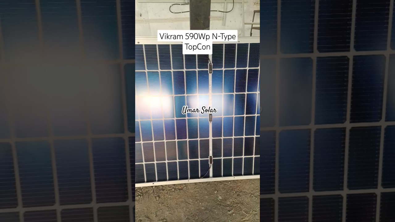 Vikram Solar N-type TopCon Solar Panels @vikramsolar
