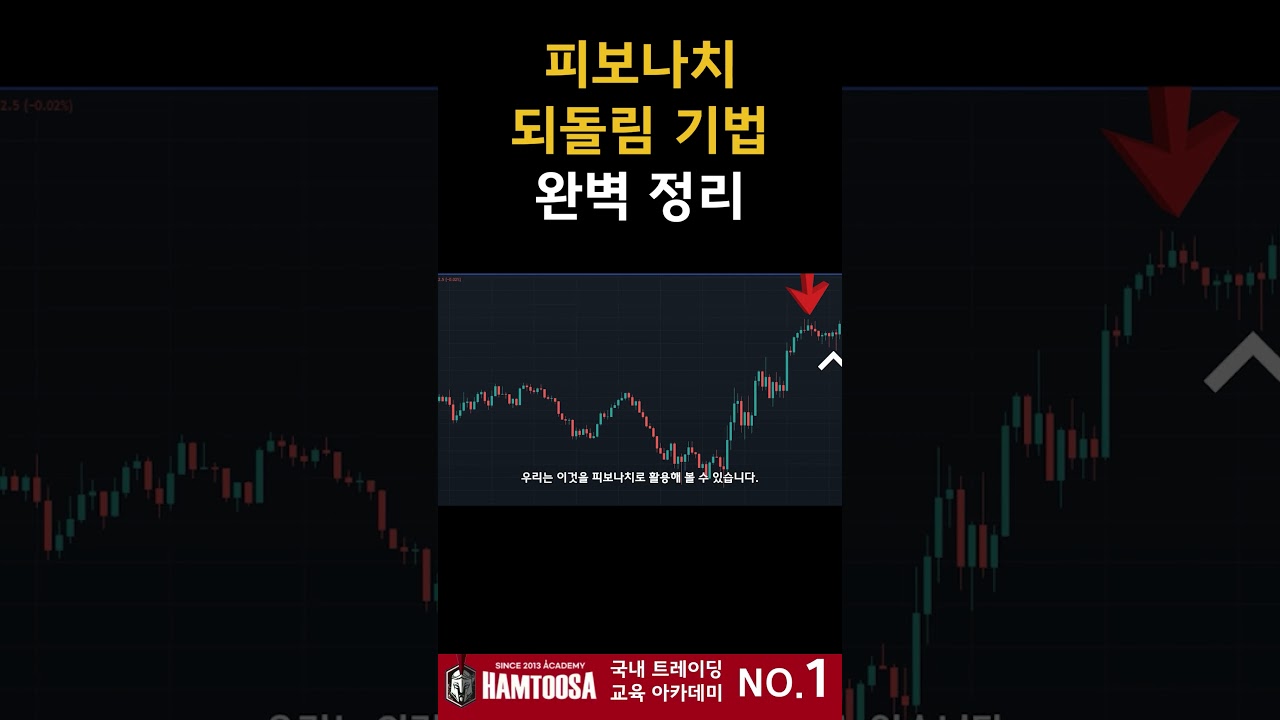 피보나치 되돌림 기법으로 찐고수 되자! 📈 - YouTube
