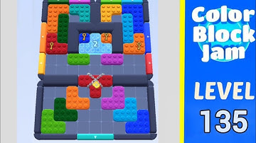 Color Block Jam  Level 135 Walkthrough Solution