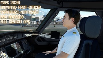 Animated CoPilots - Next Step in MultiCrew Experience? | EDDF-EGLL for BAVirtual