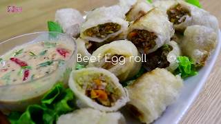 beef egg roll by Irrena Cooking 806 views 5 years ago 16 minutes