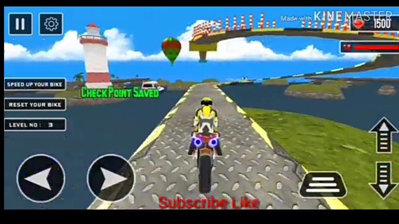 Ramp Bike Impossible Racing Game Android Game YouTube