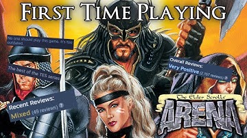 I tried out The Elder Scrolls: Arena for The First Time... Here