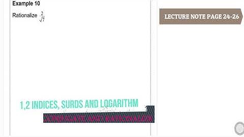 AM015 Video 6 Chapter 1