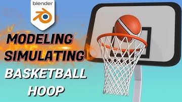 Blender 4.3 Tutorial: Een basketbalring modelleren en simuleren