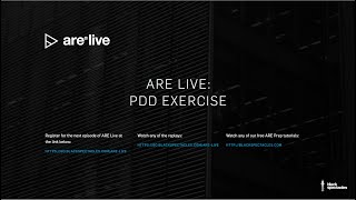 ARE Live: Project Development & Documentation Exercise | ARE 5.0 PDD Exam