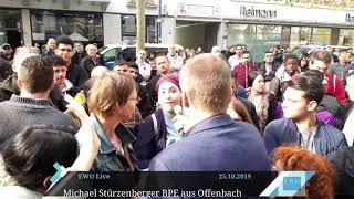 Offenbacher Vorzeige Muslima Behauptet Hitler War Jude - Bpe Mit Michael Stürzenberger