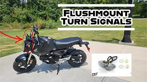 Honda GROM | TST Industries Flush Mount Turn Signals