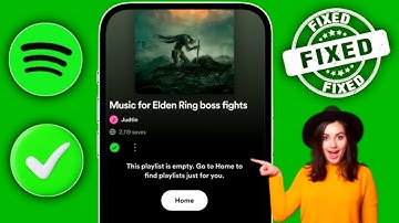 How to Fix Spotify Empty Playlist Problem|Spotify empty playlist error!(New Update)2025