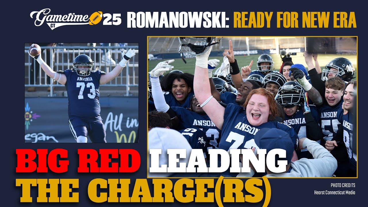 What lies behind the face of the Ansonia football franchise, offfensive lineman Jacob Romanowski