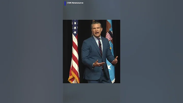 Defense Secretary Pete Hegseth addresses U.S. military