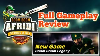 Boom Boom Afridi Mobile Cricket game Full Gameplay Review by Epic Digital Solution aNdroid / IOS screenshot 1