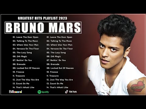 Bruno Mars Greatest Hits 2023 Billboard Hot 100 This Week 2023 Best Songs Collection Full Album 