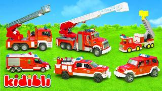 Vigili del Fuoco🚒 Pompieri per Bambini🔥 Missioni di Salvataggio : Camion, Auto, Elicottero | Kidibli screenshot 2