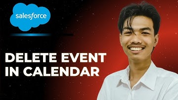 How to Delete Event at Calendar in Salesforce