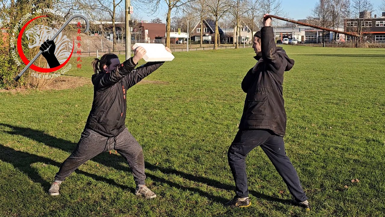 Cane Fighting Breaking Skills Martial Arts YouTube