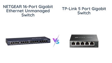 Netgear GS116NA vs TP-Link TL-SG105E | Gigabit Ethernet Switch Comparison