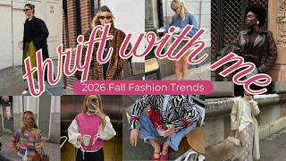 I Thrifted the Biggest Fall Fashion Trends! | Haul & Try-On Guide