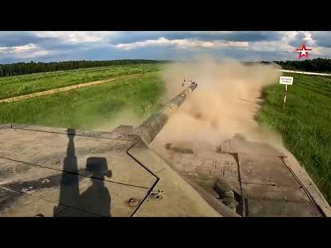 Test footage of Russian combat vehicles