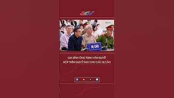 Gia đình ông Trịnh Văn Quyết nộp thêm 24,5 tỉ thay cho các bị cáo #shorts | Truyền hình Hậu Giang