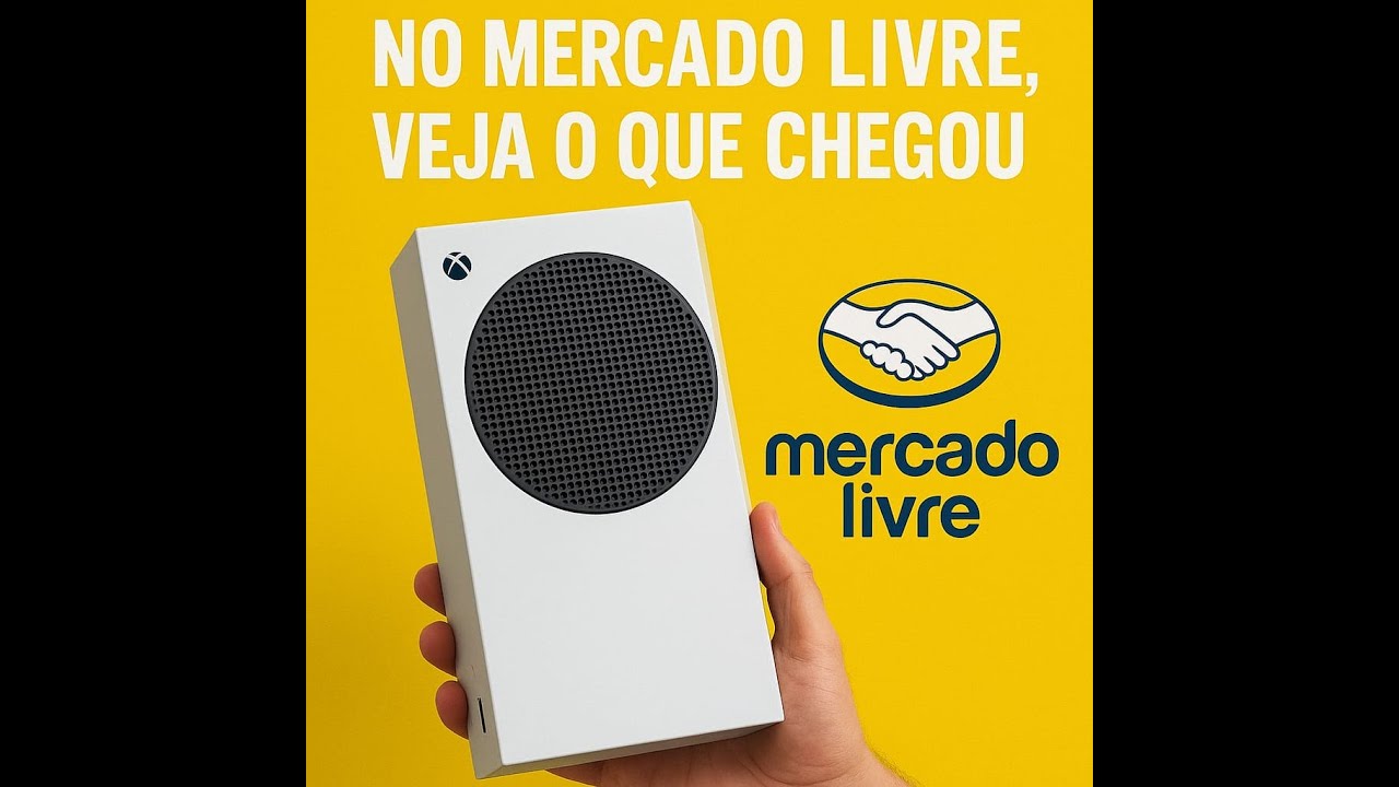COMPREI XBOX SERIES S NO MERCADO LIVRE SERA QUE CHEGOU?