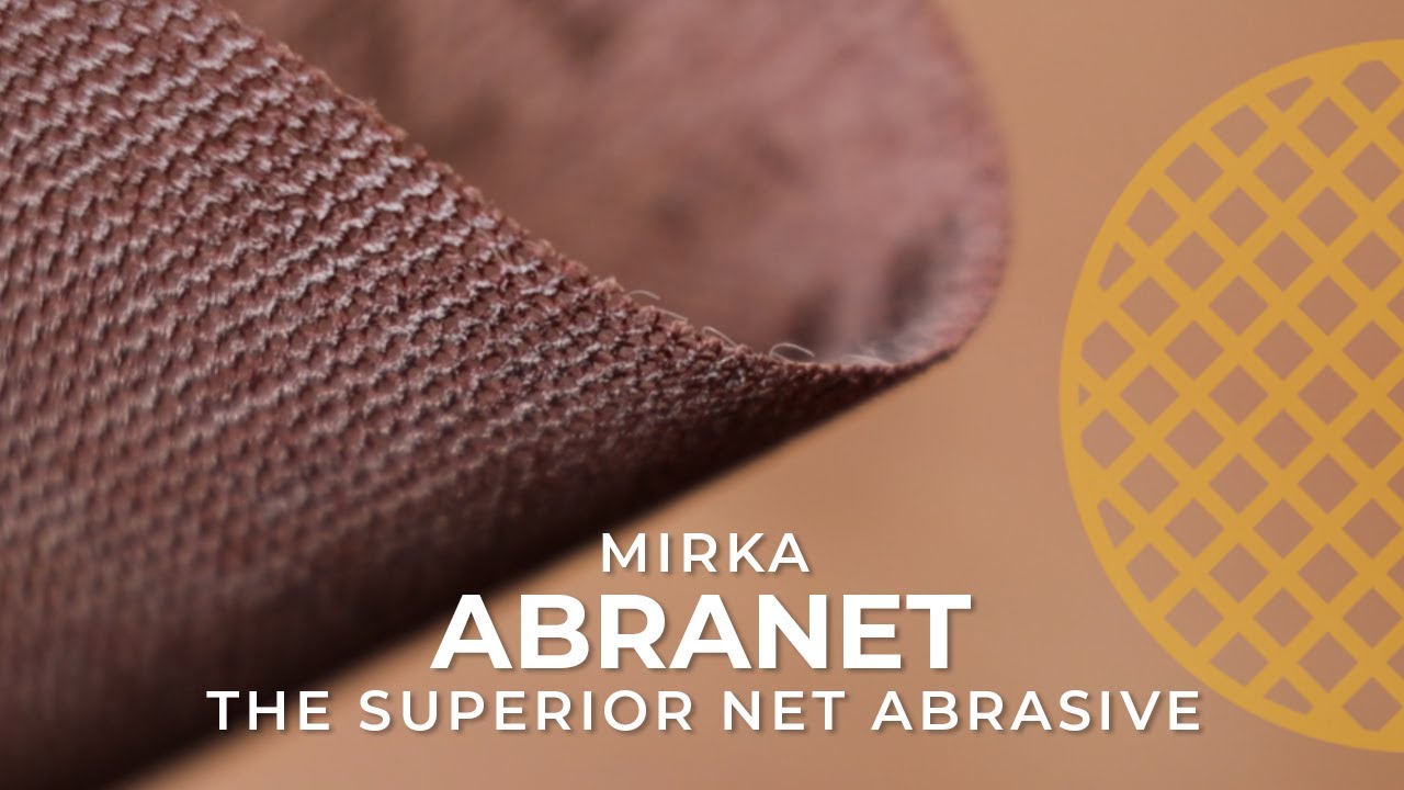 MIRKA Abranet Disques Abrasifs Filet Delta 100x152x152mm Grain P80 - Lot 50 Pcs - Ponceuses Delta
