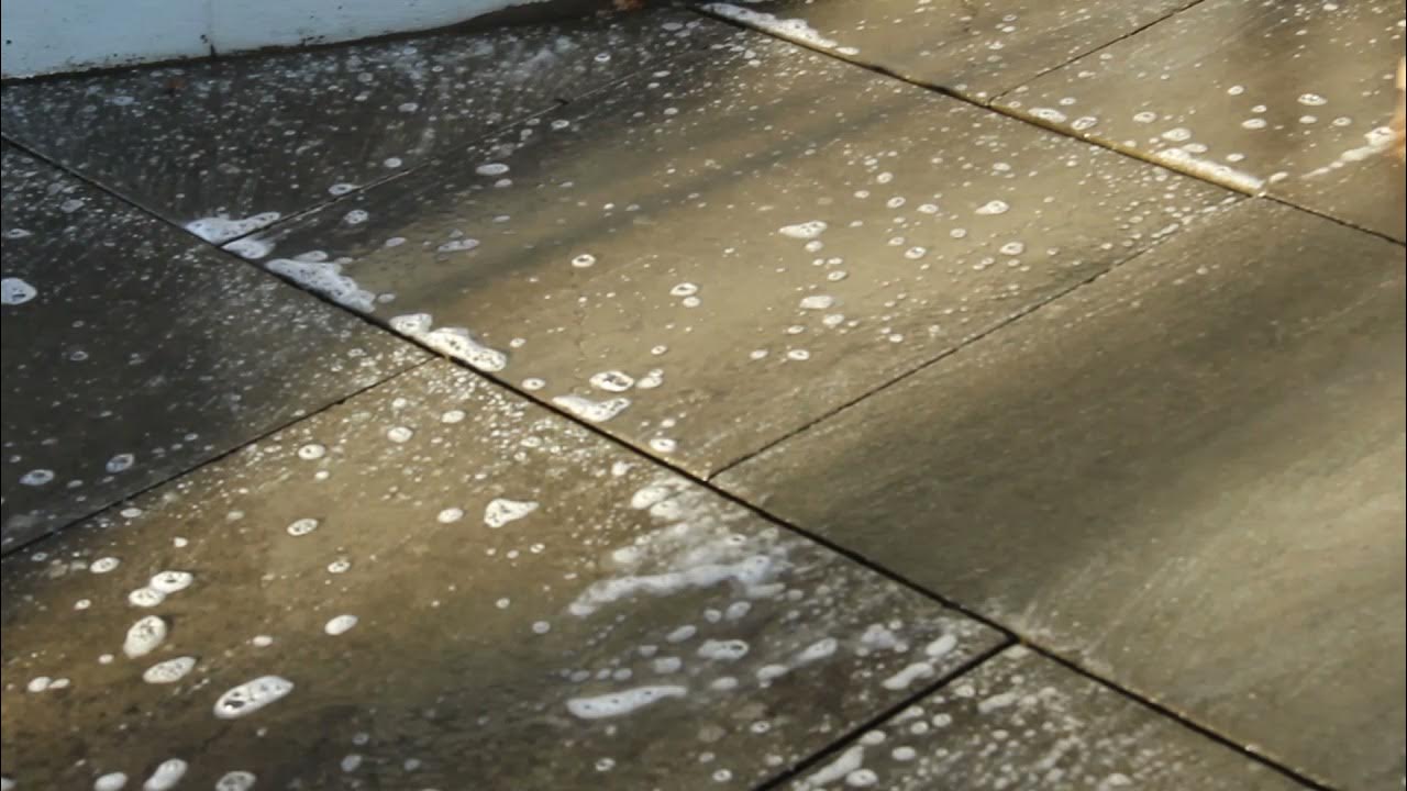 How To Clean Patio Slabs Video StepByStep Guide YouTube