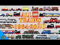ALL Lego TRAINS 1964-2020
