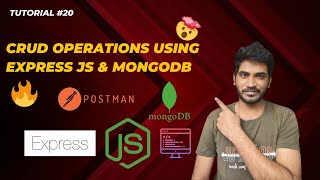 Tutorial 20 : CRUD Operations Using ExpressJS & MongoDB