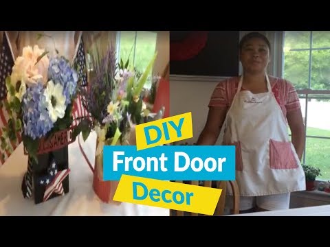 DIY Front Door Decor - DIY Front Door Decor