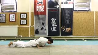 front fall /előre tompítás [TUTORIAL] Aikido empty hand basic technique