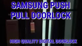 Samsung Push-Pull Door Lock  | Hyejin Lars screenshot 5