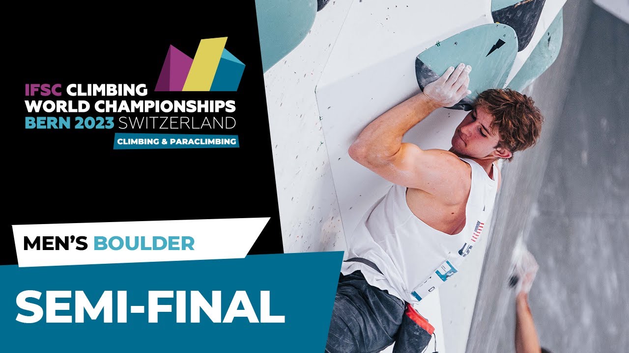 Men's Boulder semi-final || Bern 2023