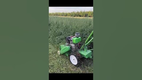 Máy cày xới đất, máy cắt băm cỏ nông nghiệp máy vun luống tạo rãnh đa năng #automobile #farming