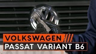 Cambiar Rótula barra de dirección VW PASSAT Variant (3C5) - instrucciones en video